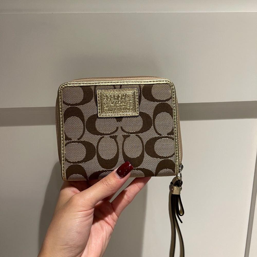 Coach wallet wristlet